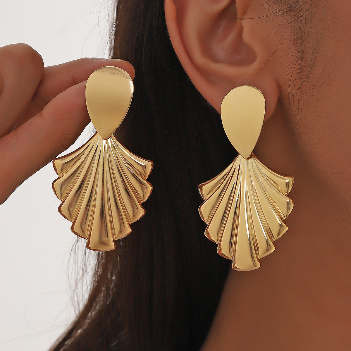 Wholesale of Uniquely Shaped Metal Earrings